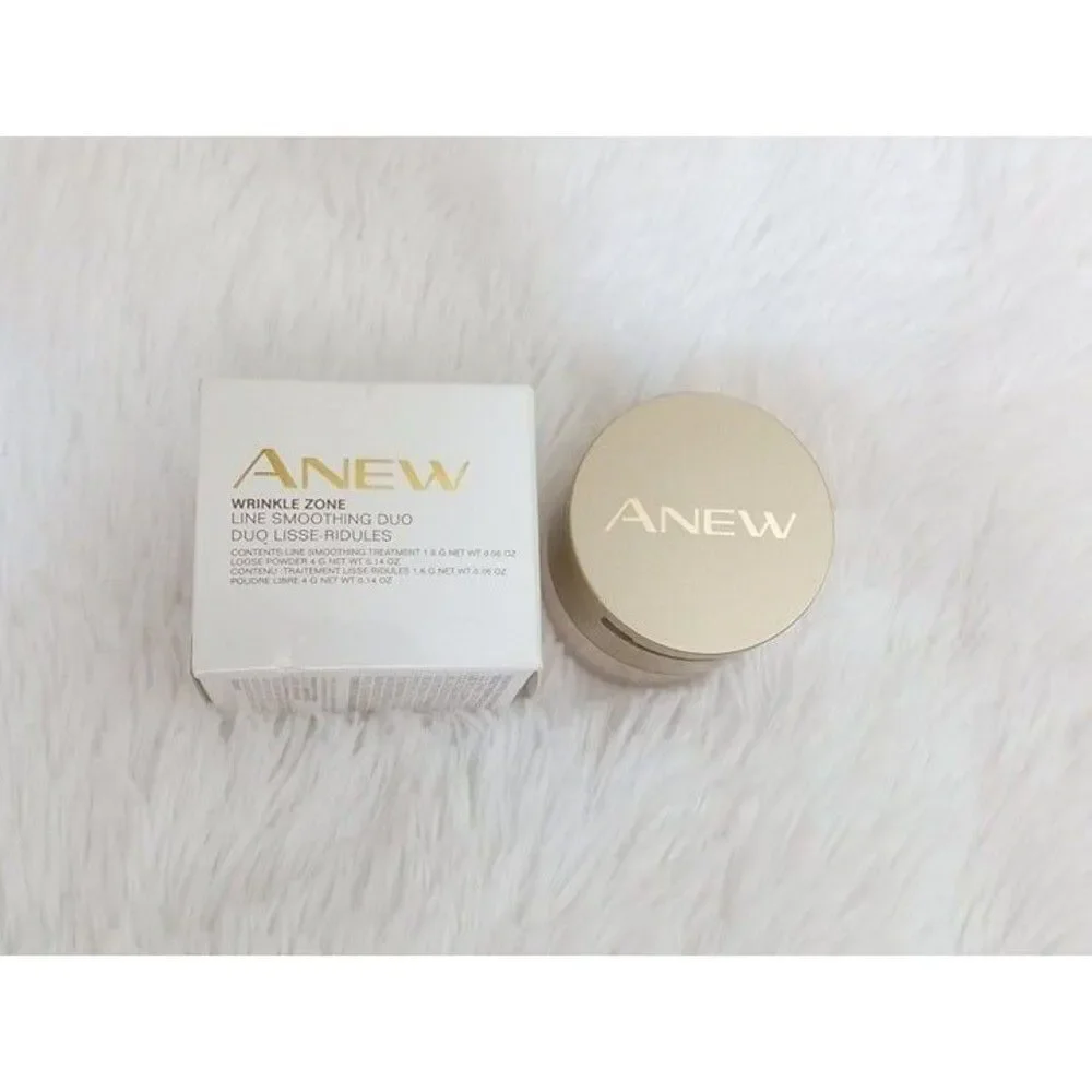 Avon Anew Wrinkle Zone Line Smoothing Duo (0.14 oz / 4 g) W201 Medium 